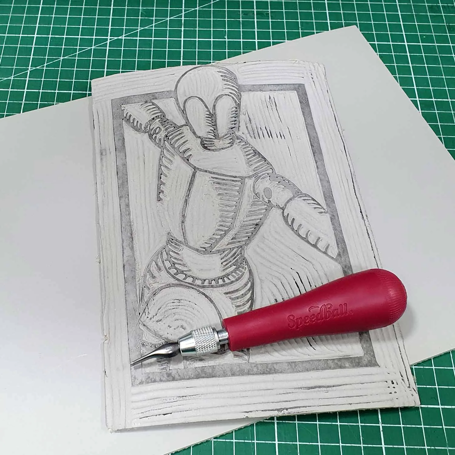 Linóleo para grabado Speedball