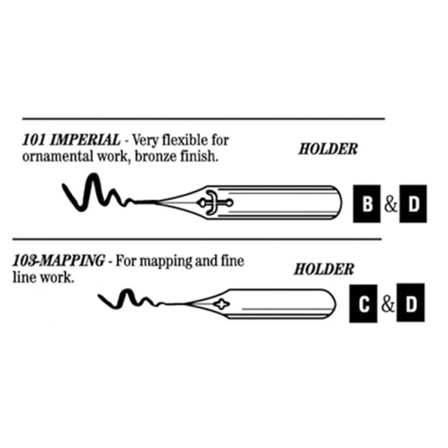 Juego De Plumas Speedball Set Oblicuo