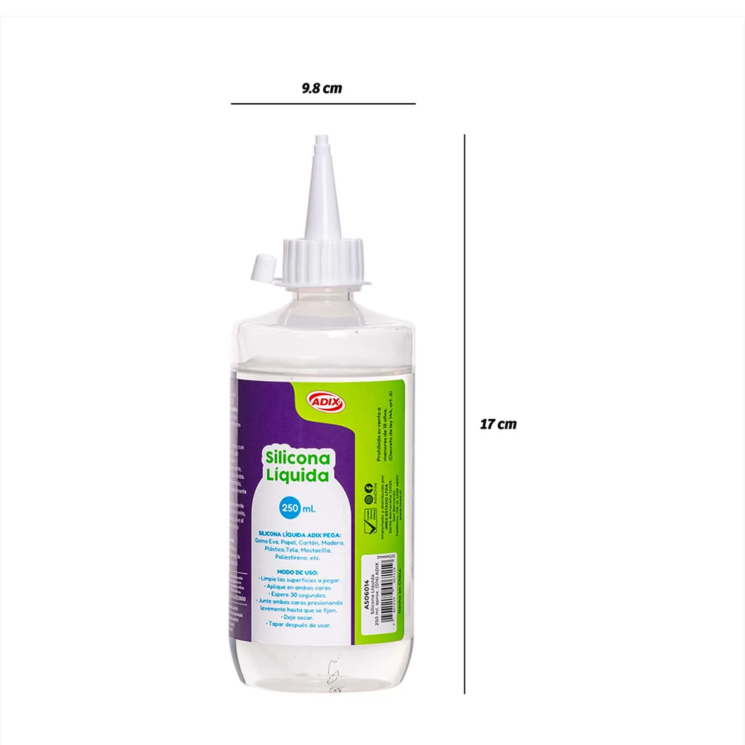 Silicona Líquida Adix 250ml