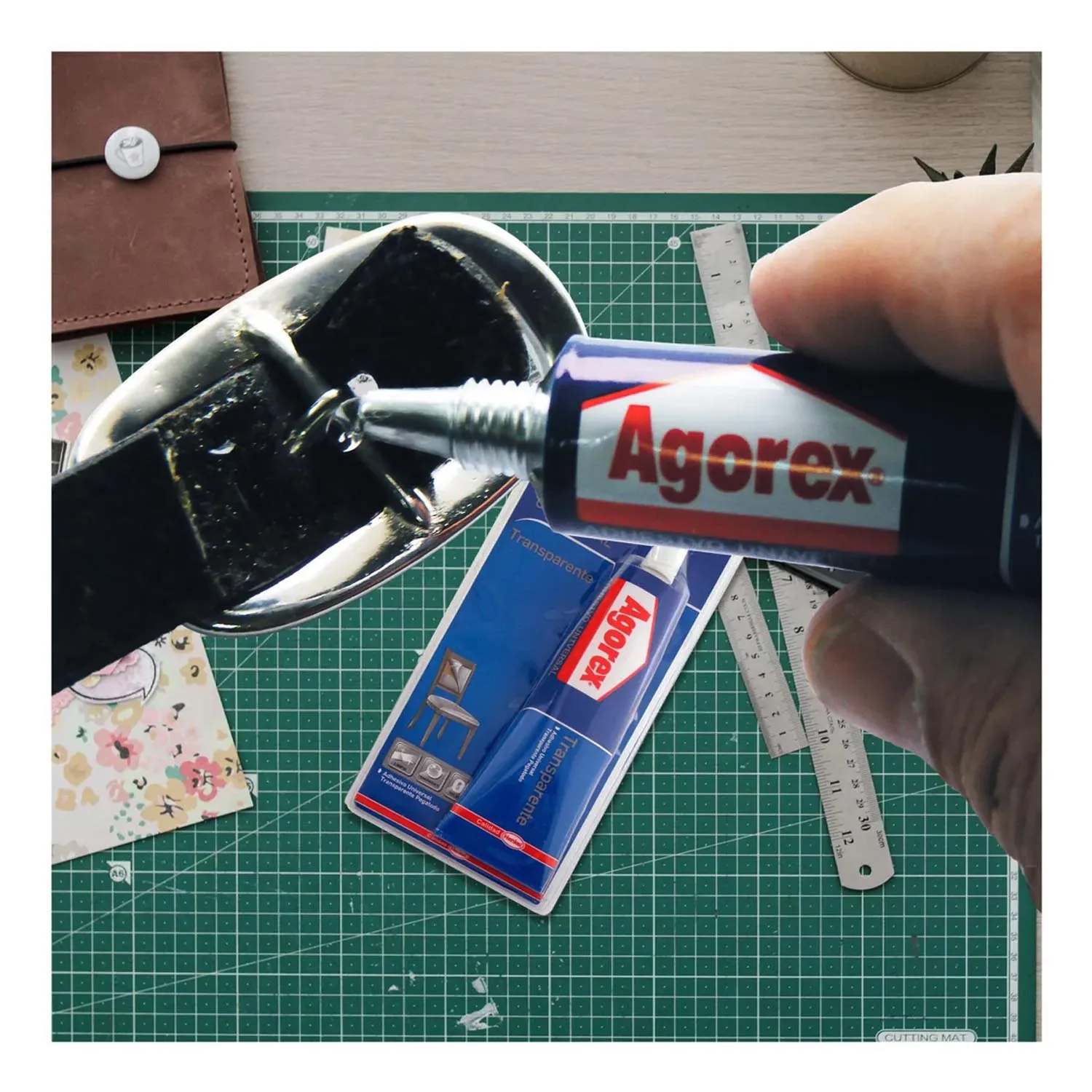 Adhesivo Agorex Transparente de 90cc