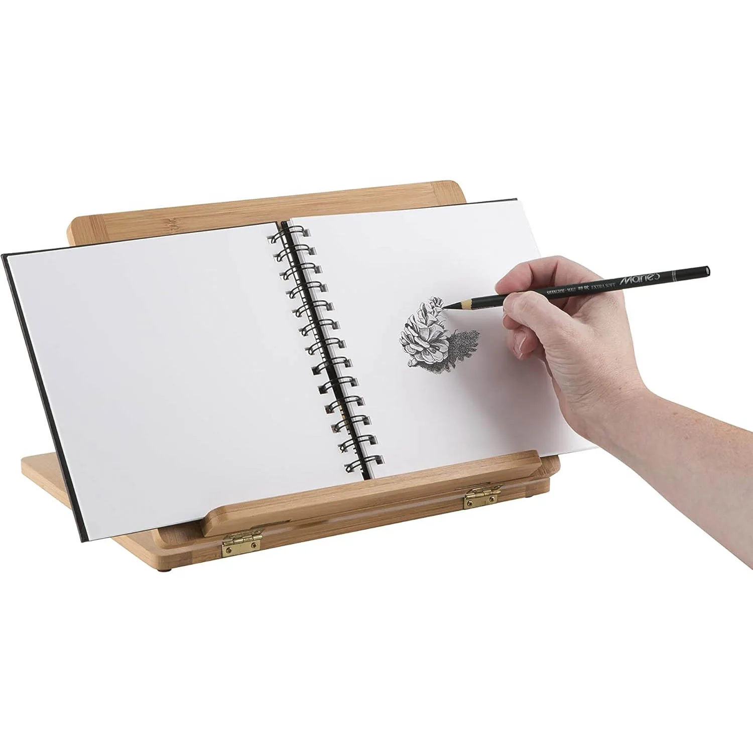 Atril De Madera Renart Sobremesa Plegable Mini 27 x 20cm