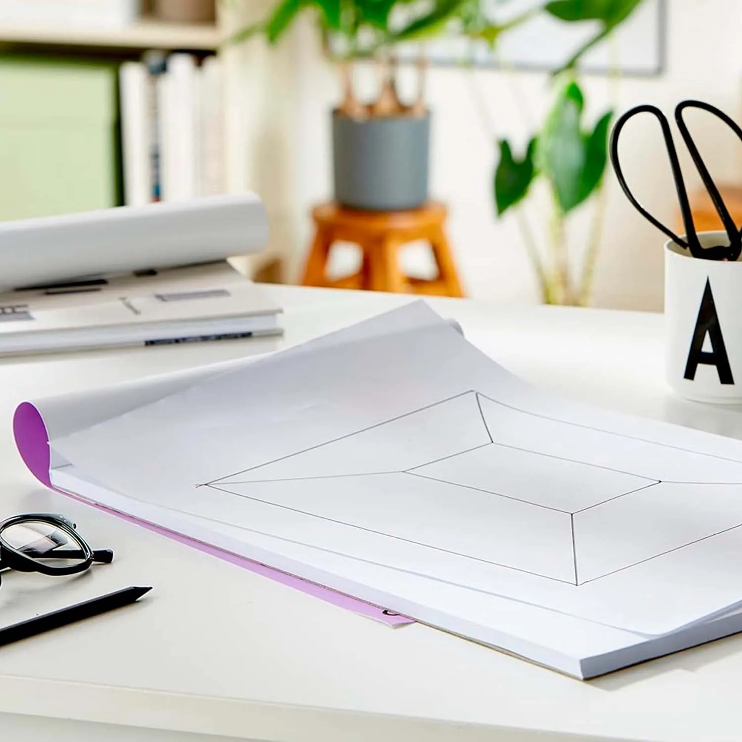 Block Canson XL Marker A4 (21x29.7cm) 70gr. 100hjs