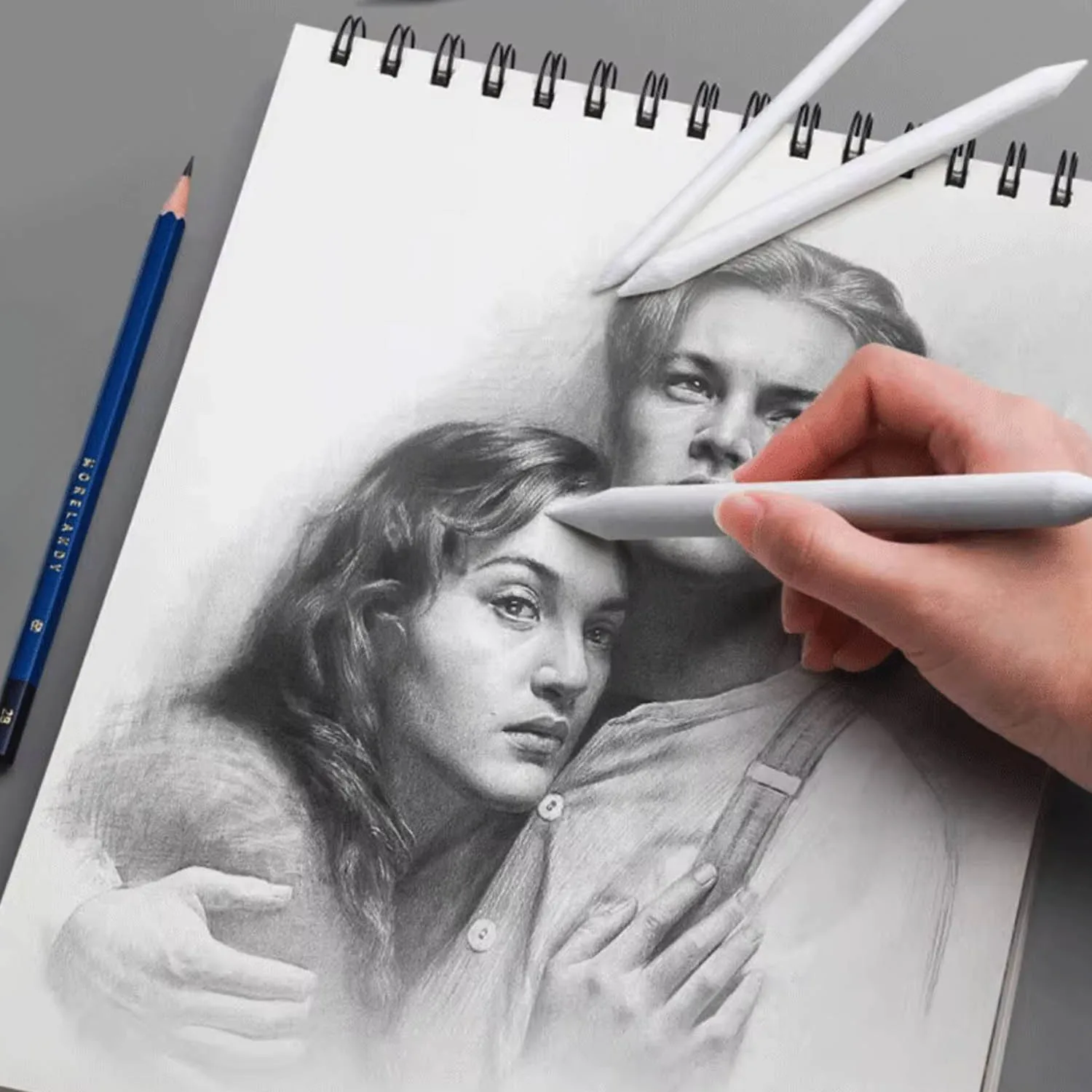 Esfumino de Papel Renart Set 3 Grosores