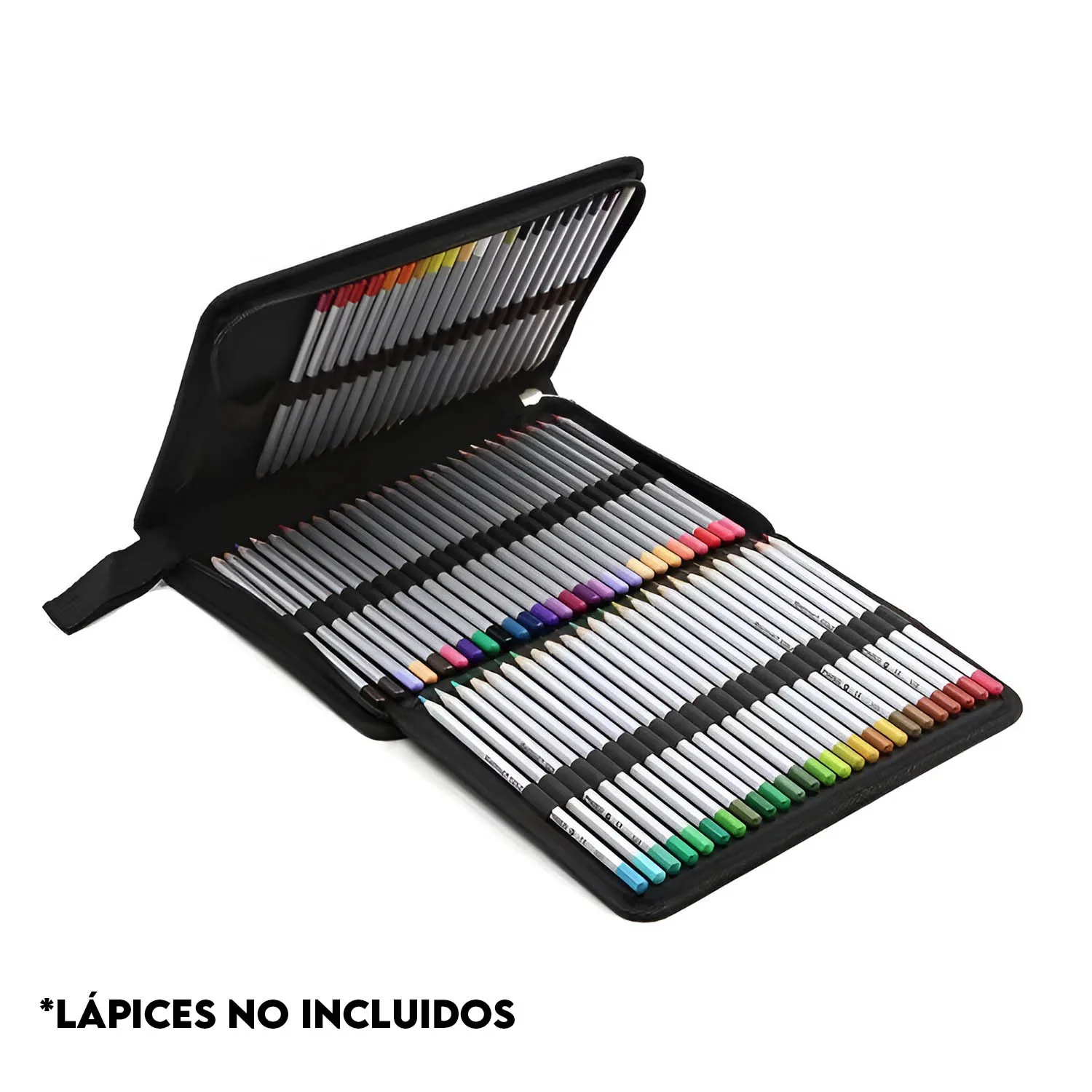 Estuche de Tela con Cierre Renart para 72 lápices