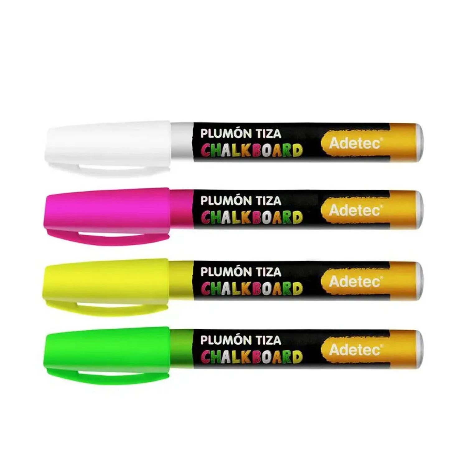 Plumón de Tiza Adetec Colores Surtidos