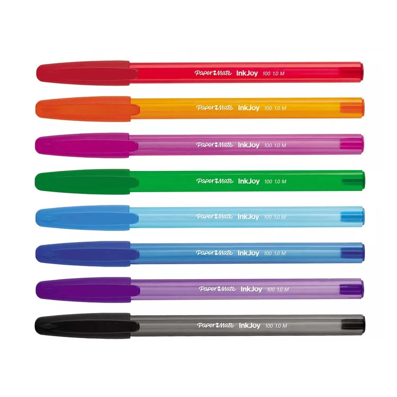 Set 8 Bolígrafos Inkjoy 100ST Punta Fina Colores Surtidos