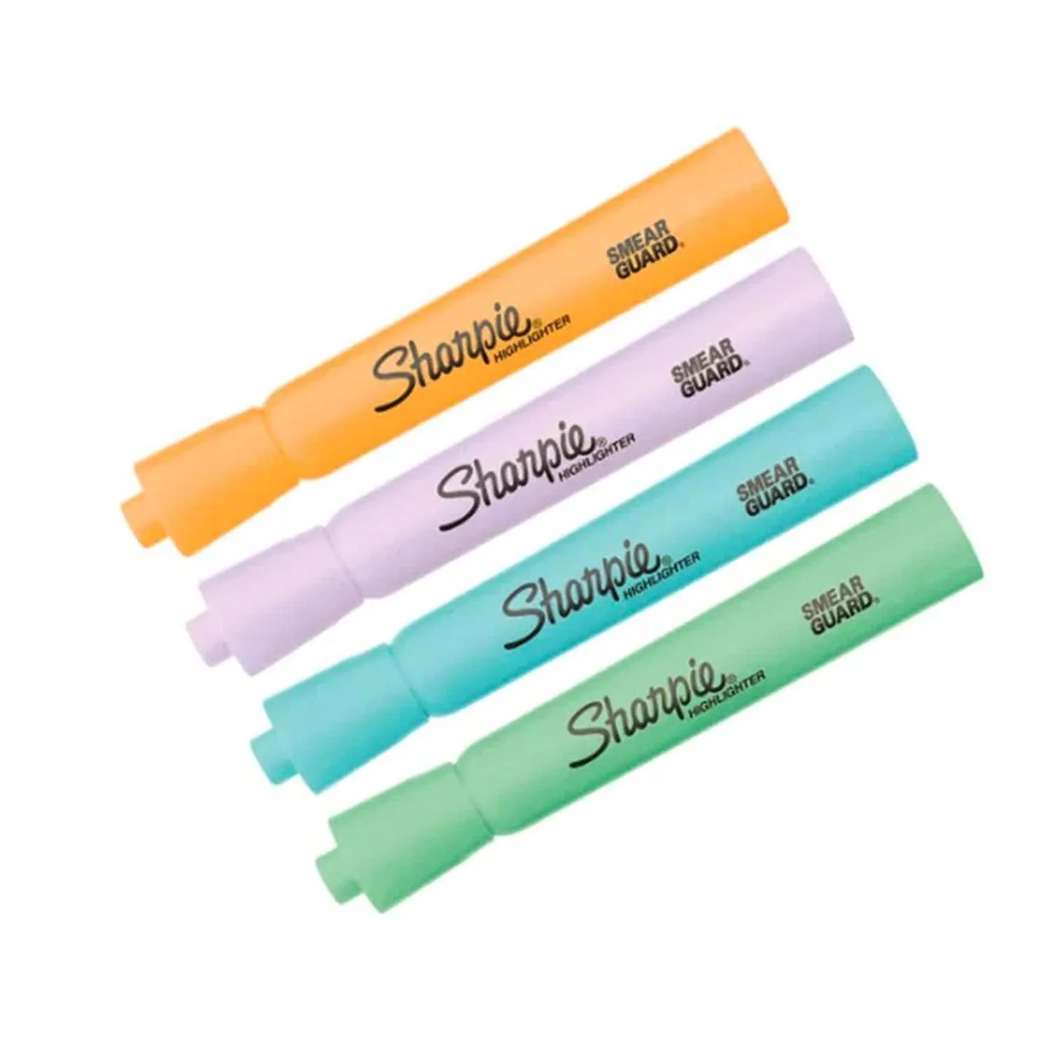 Set Destacadores Sharpie Tank 4 Colores Pastel