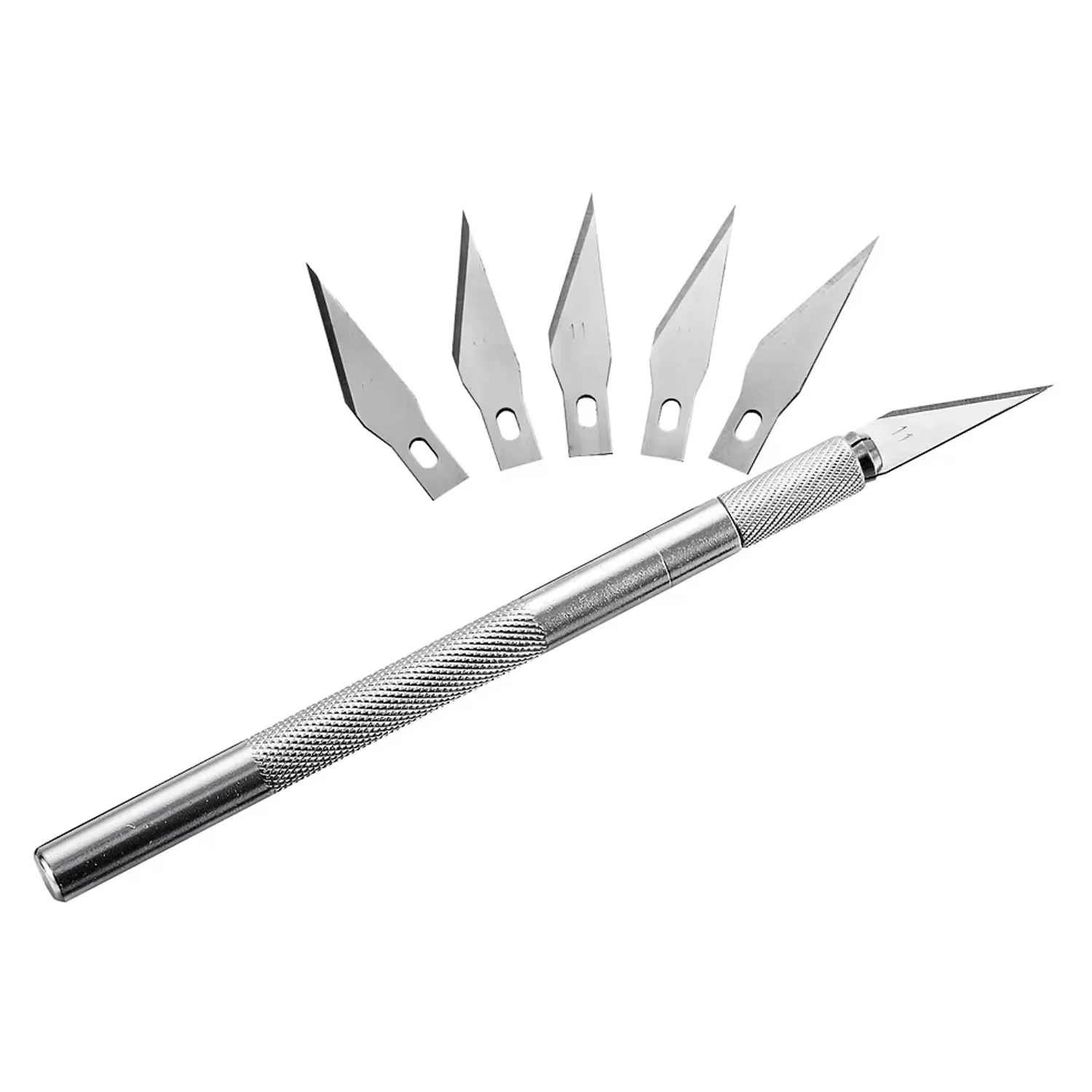 Cuchillo de Precisión Filo Bisturi (Lápiz+6 Filos Surtidos)