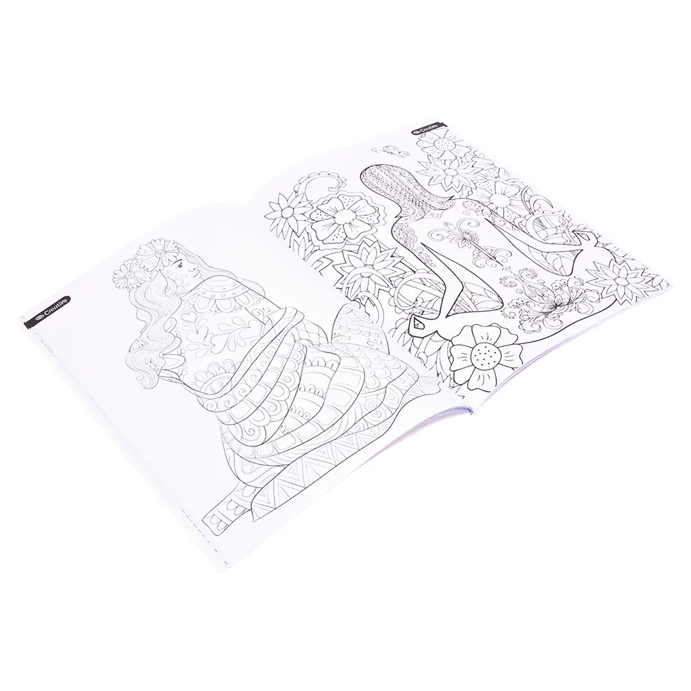 Libro de Mandala Adix para colorear