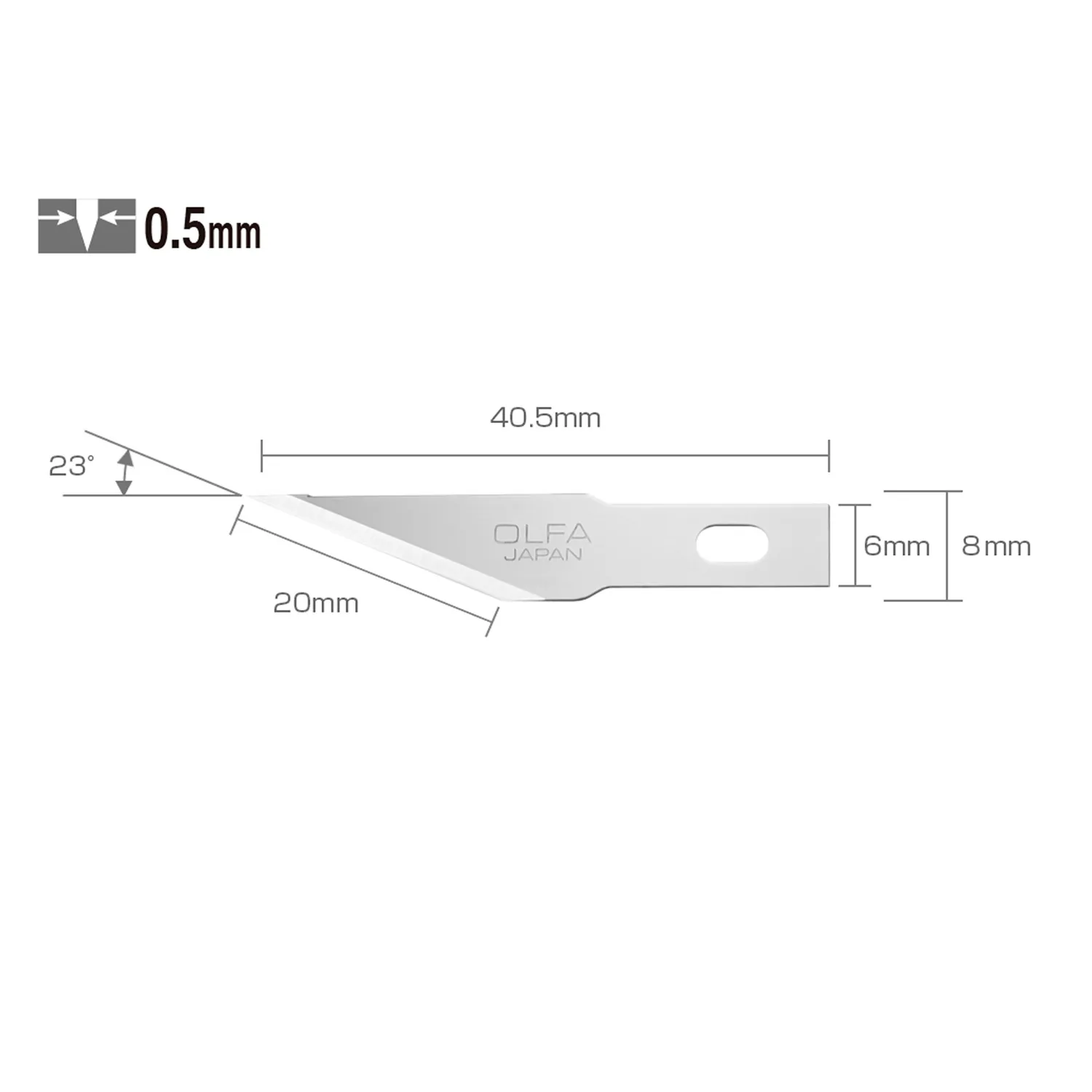 Repuesto Cuchillo Arte AK-4 5un Blister