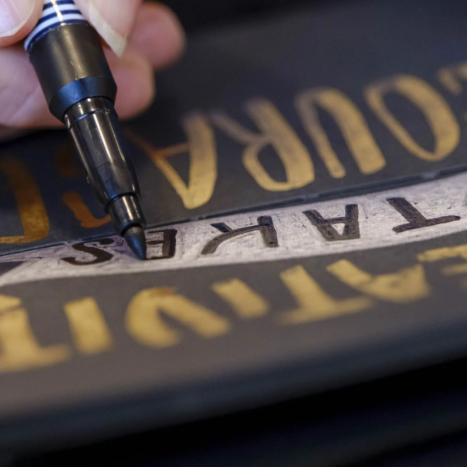 Marcador Permapaque punta fina 1mm