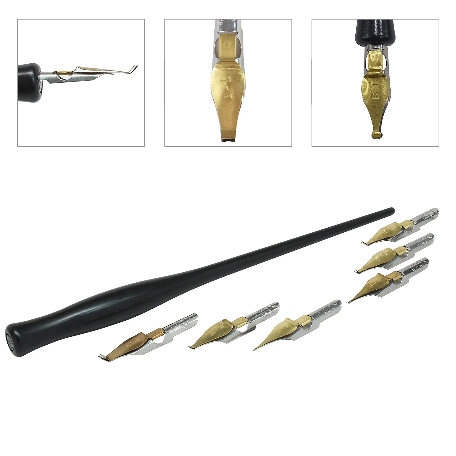 Set "Poster" de plumillas caligráficas mixtas Speedball