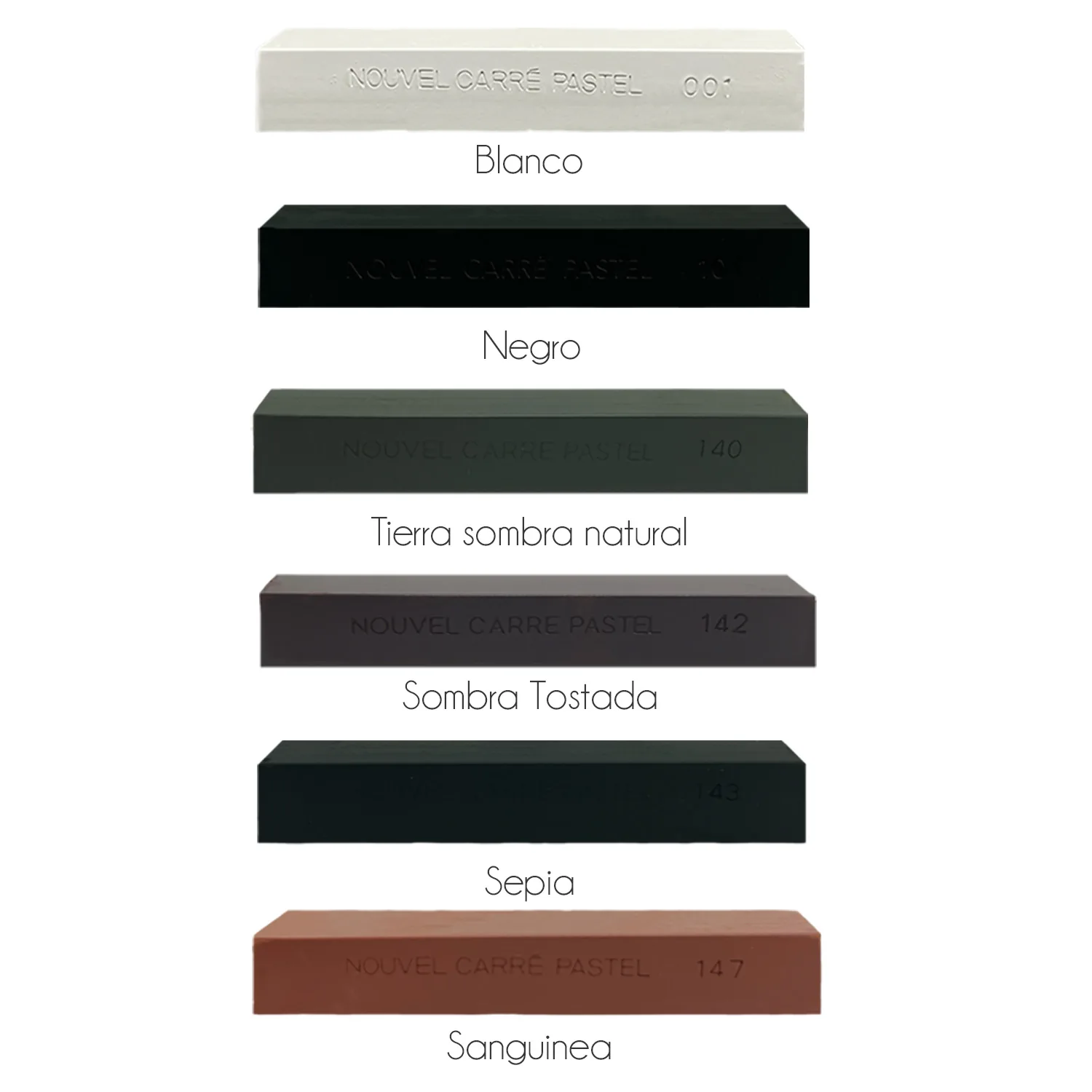 Pastel Seco Nouvel Carre Sakura Individuales