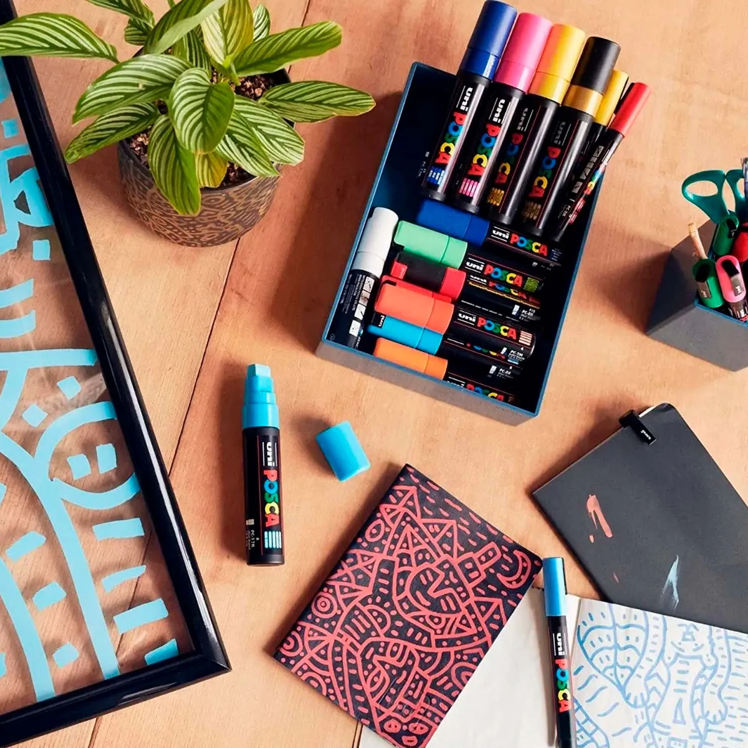 Set 8 Marcadores Uni Posca PC-1M - 0.7 mm