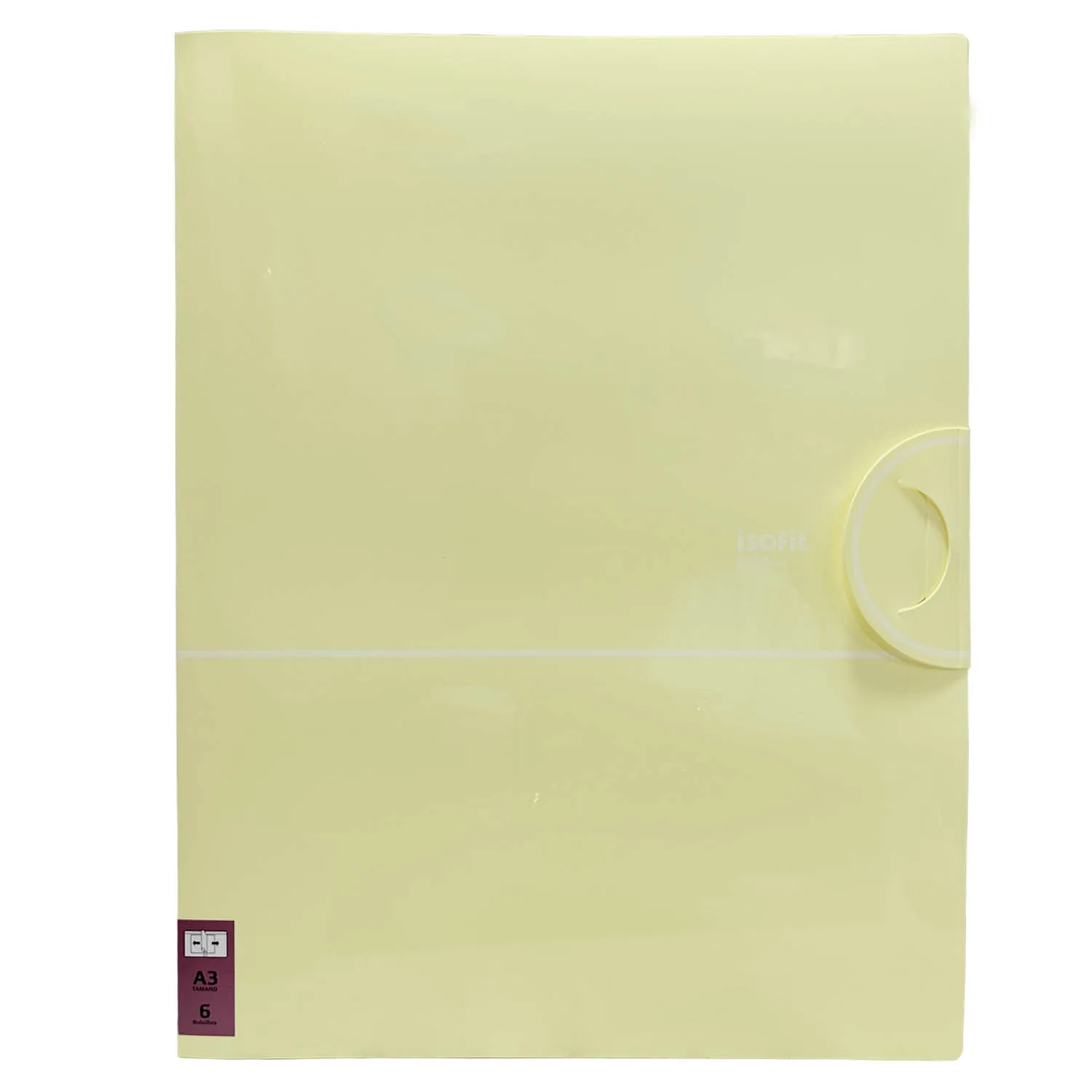 [33034-5] Carpeta Para Reportes Isofit Con 6 Compartimientos A3