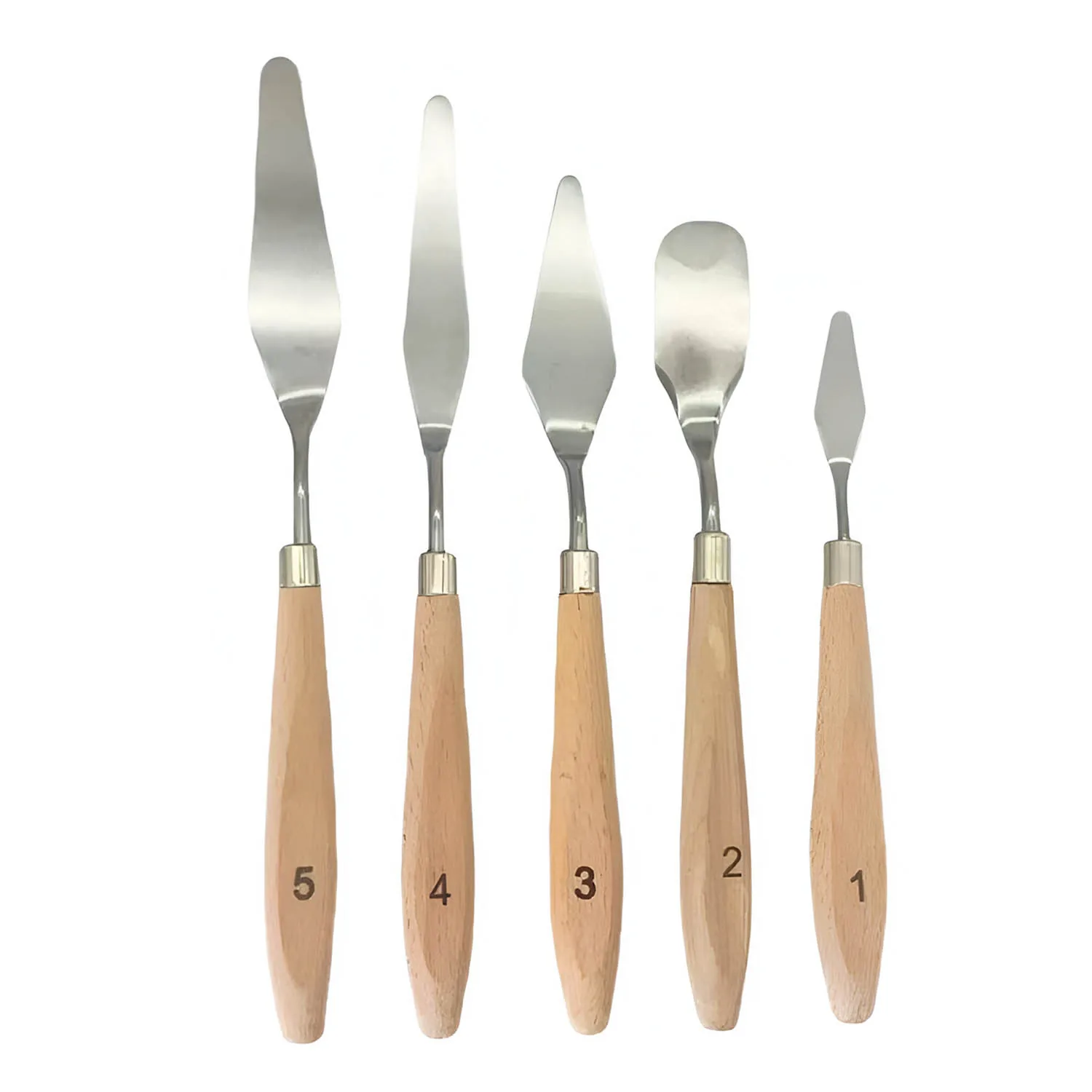 Paletas de Pintura Renart Set 5 pcs