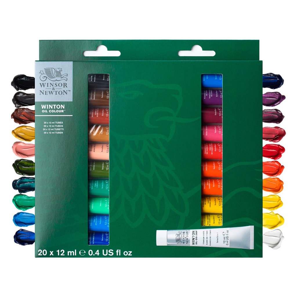Set Inicial Óleos Winton Winsor & Newton 20x12ml