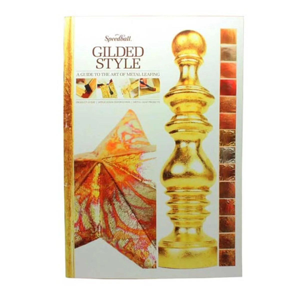 Libro en inglés "Estilo Dorado - Guía para el arte del Pan de Oro" Mona Lisa