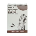 Croquera Para Sketch o Bocetos Papel 100gr 35hjs A5(21X14.8cm)