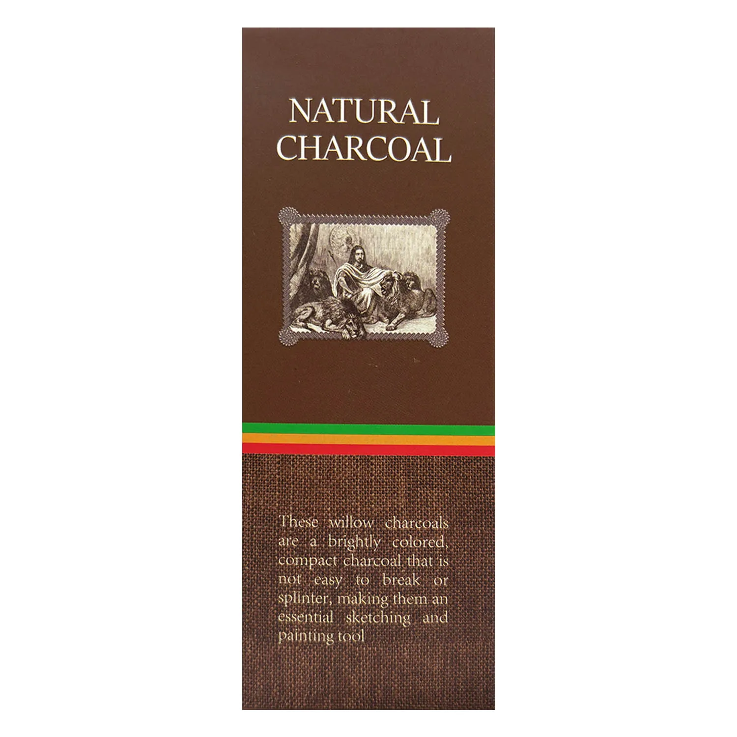 Barra de Carboncillo Vegetal Renart 10und (3-6mm)